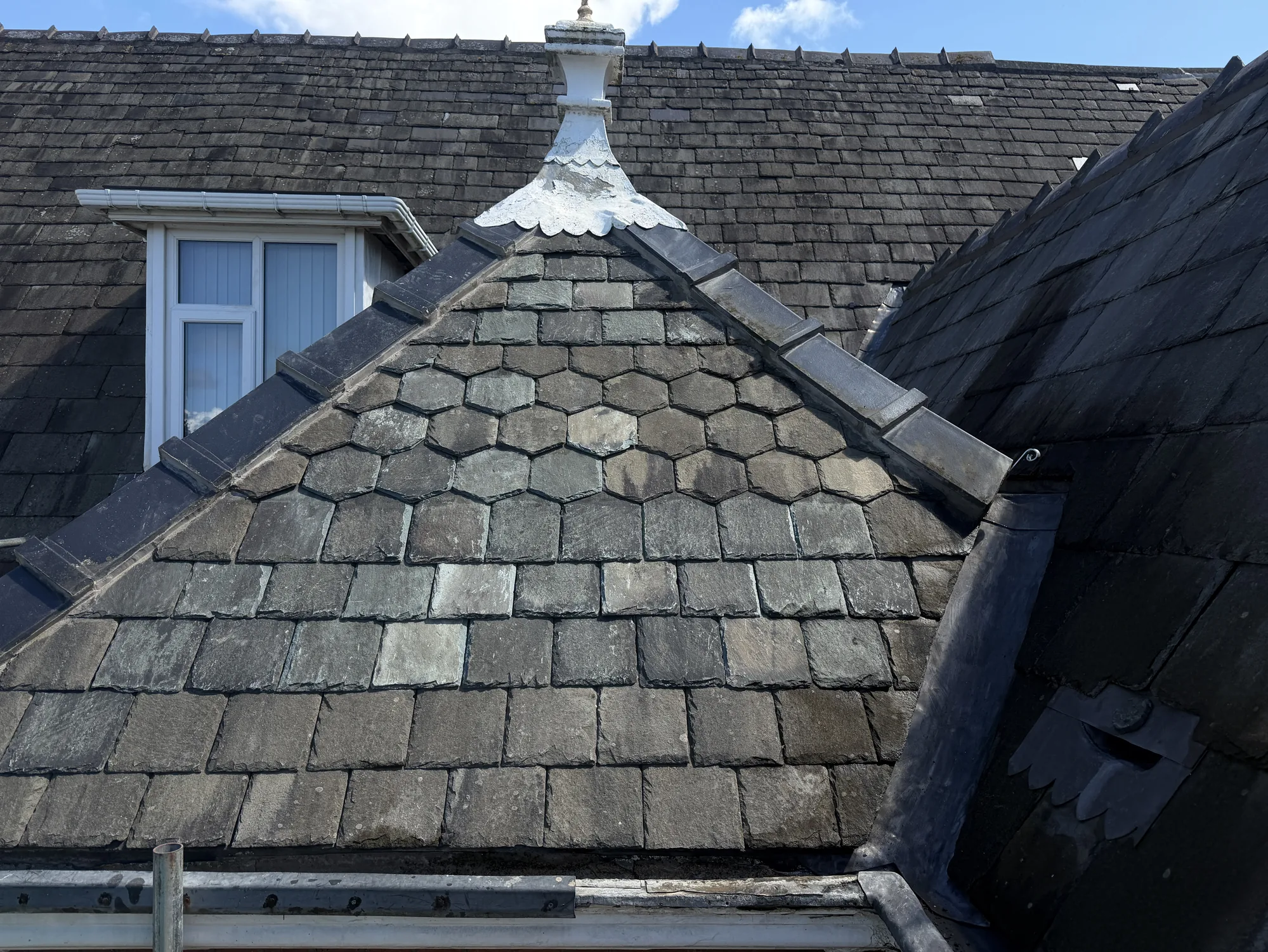 Ornamental Slate Re-Roof