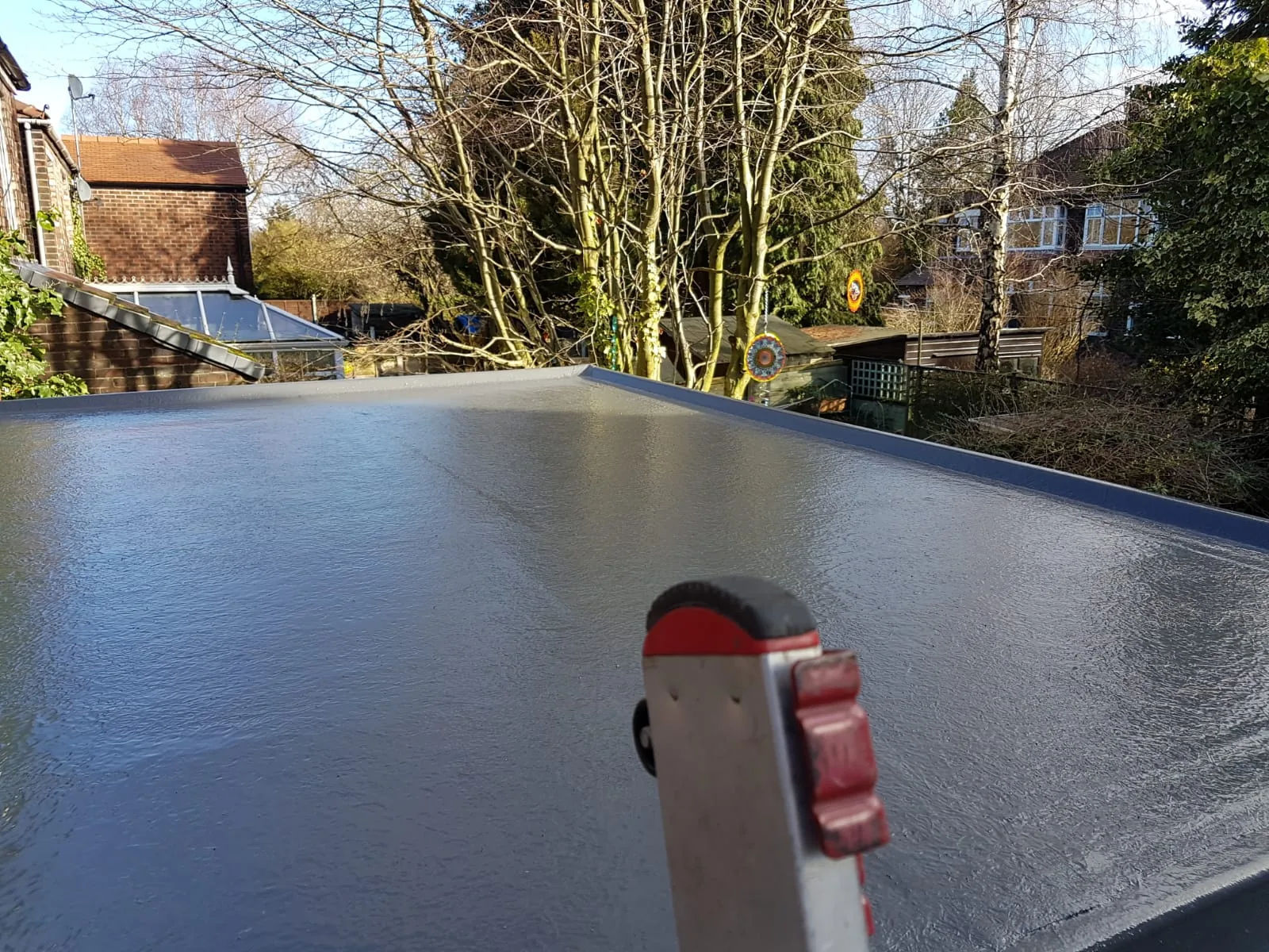 Modern flat roof installation by The Roofers Blackpool