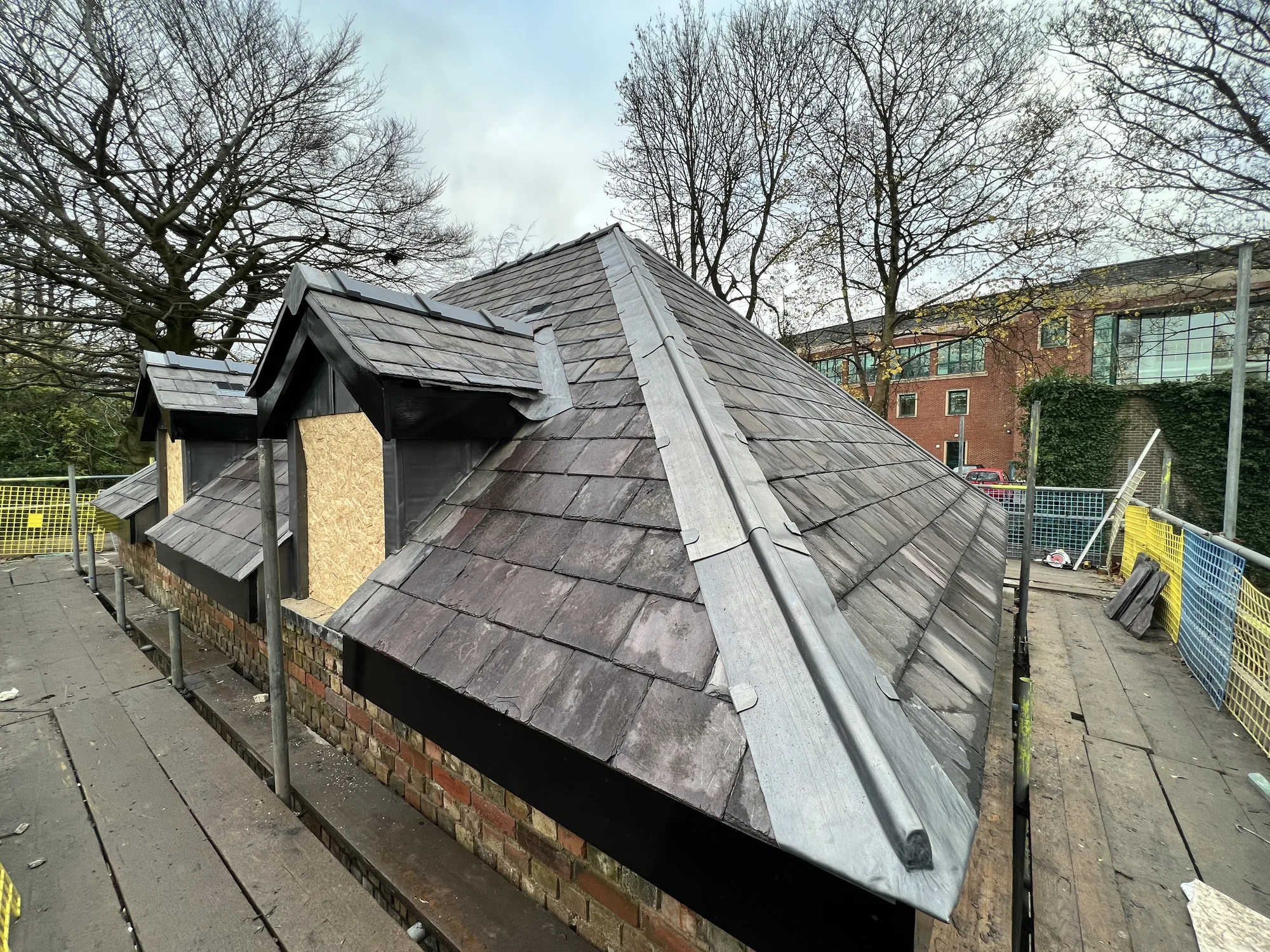 Traditional leadwork detail by The Roofers Blackpool