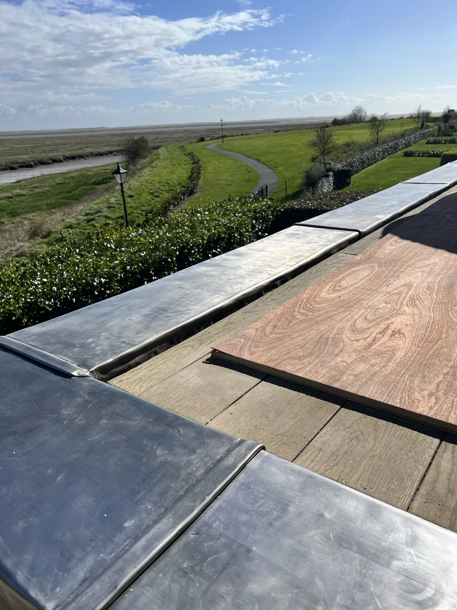 Traditional leadwork detail by The Roofers Blackpool
