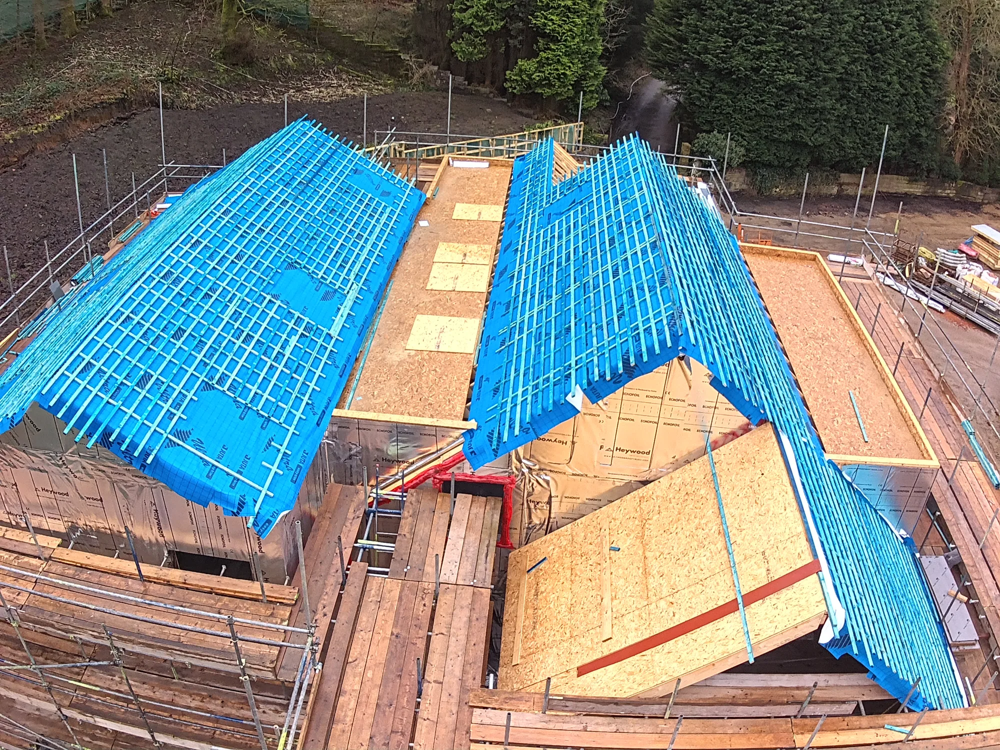 Natural slate roof detail by The Roofers Blackpool