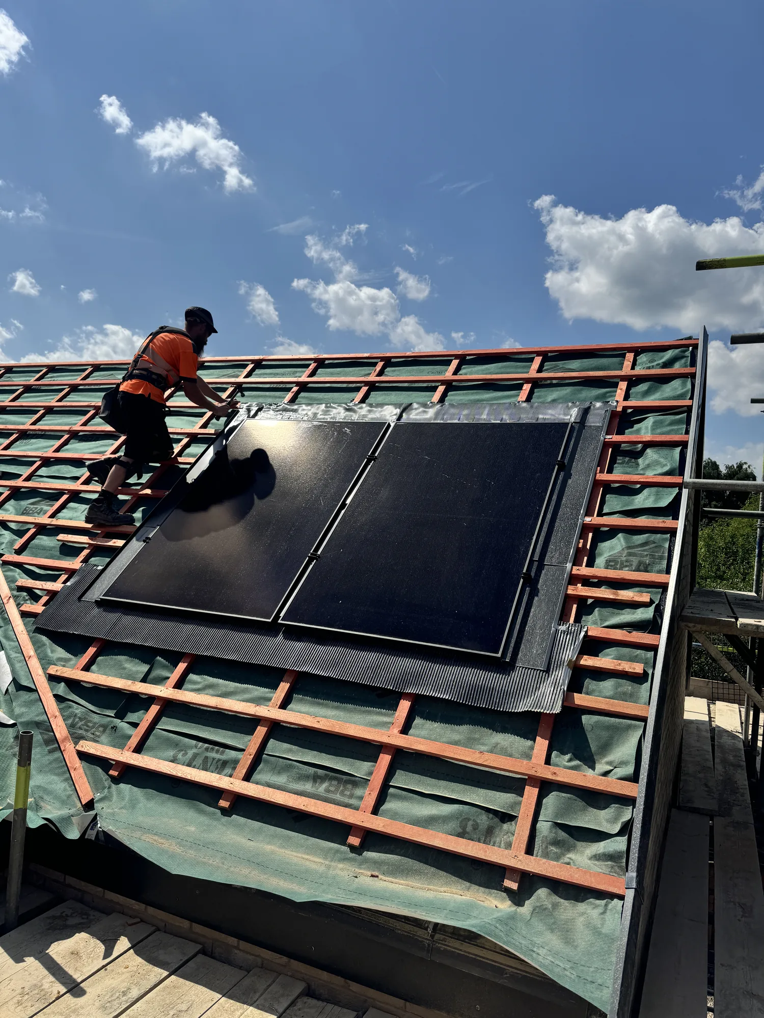 Integrated Solar Roofing